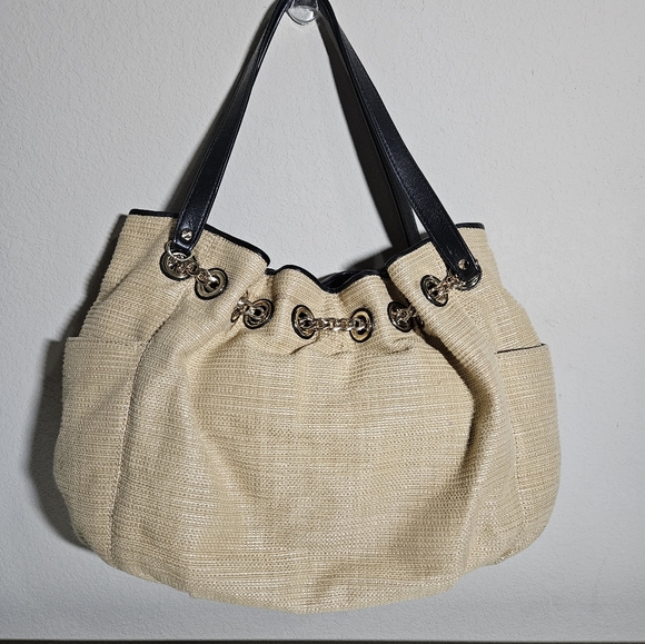 Michael kors straw/ Raffia handbag - Picture 2 of 5